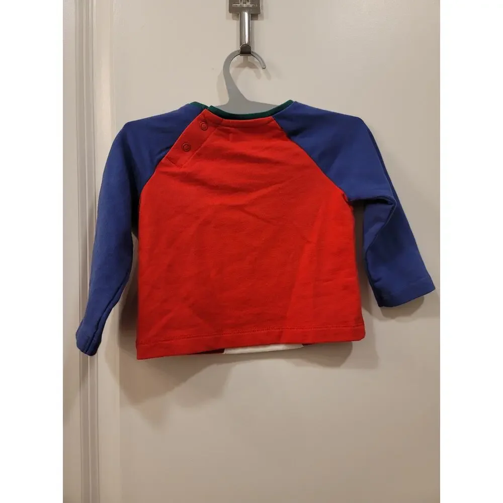 Mini Boden Snowman Top